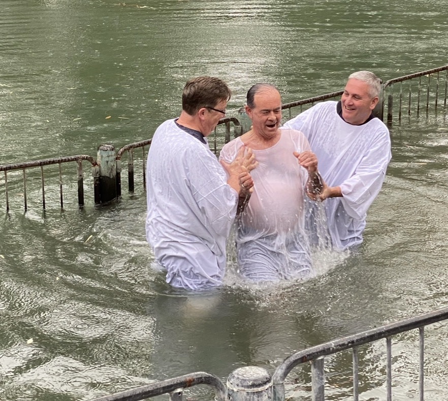 Baptism in the Jordan River