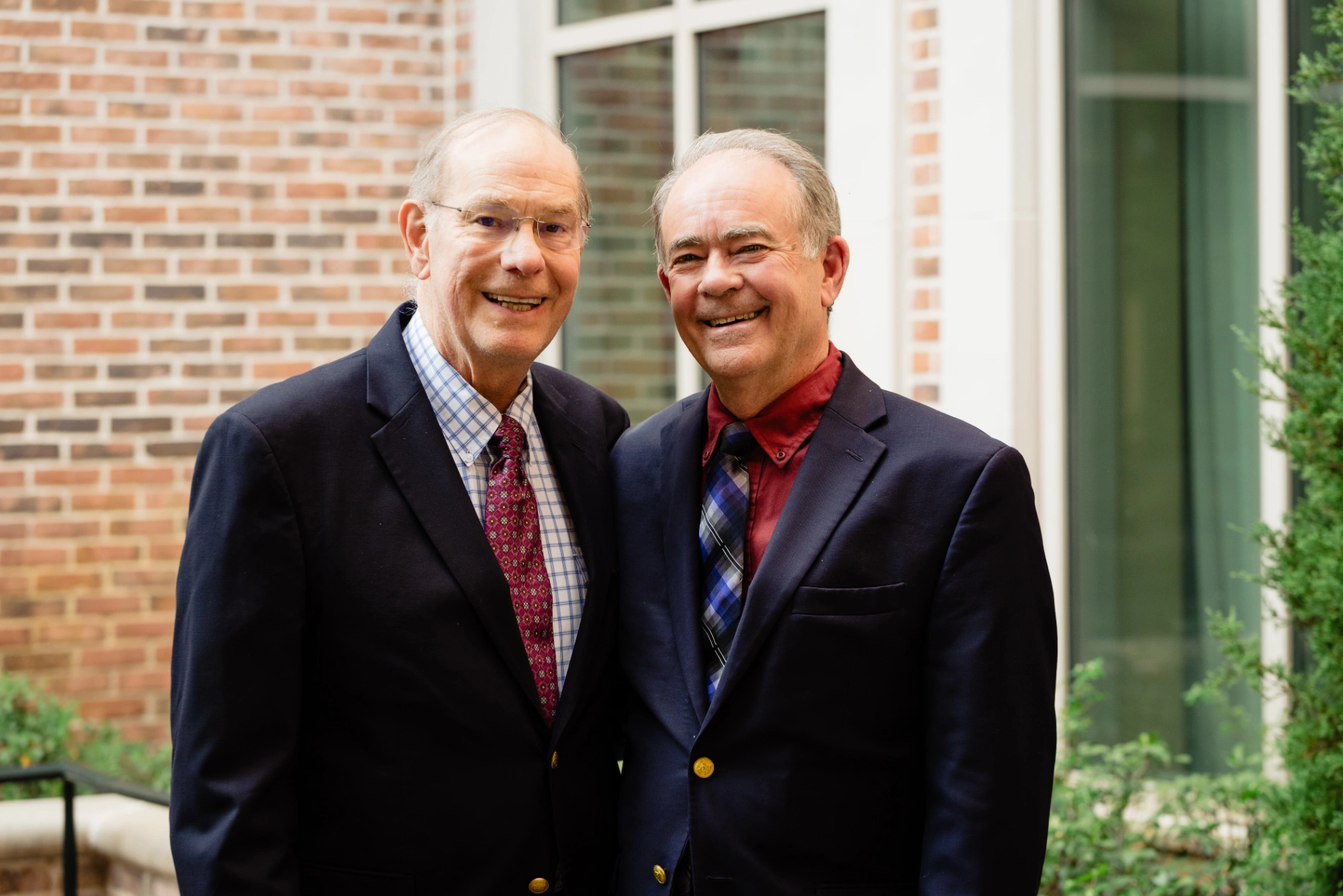 Co-founders of Texas Public Policy Foundation, Jim Leininger and Fritz Steiger