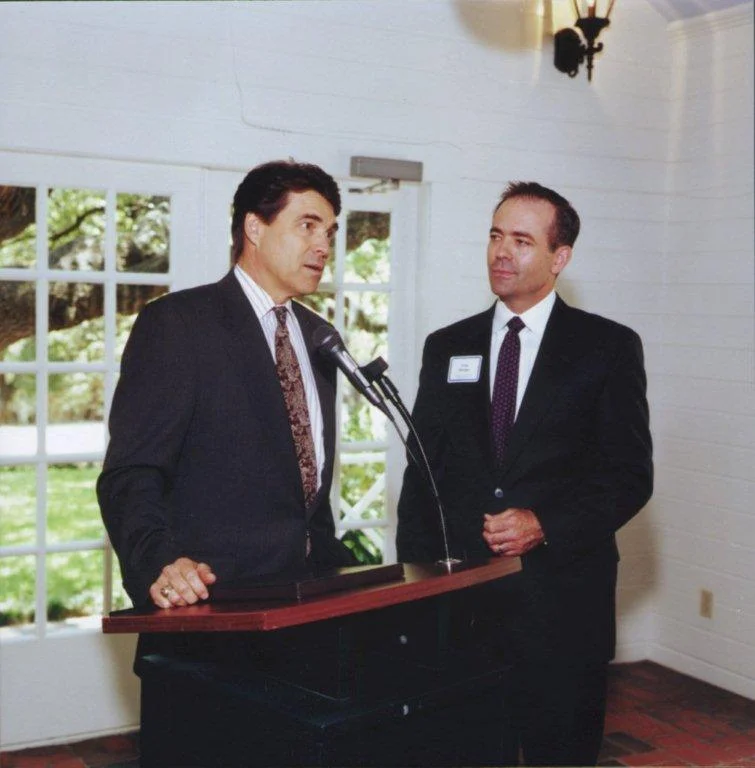 Fritz with former Gov Rick Perry (TX)