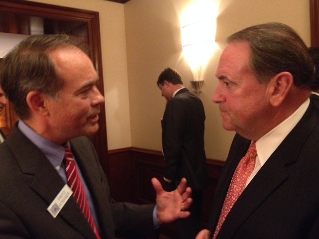 With Governor Mike Huckabee