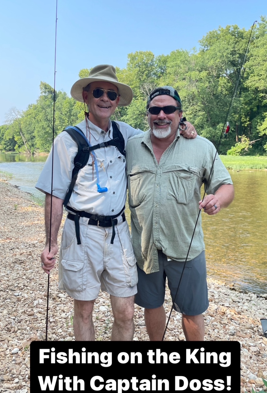 Fritz and West Doss Fishing, 2022
