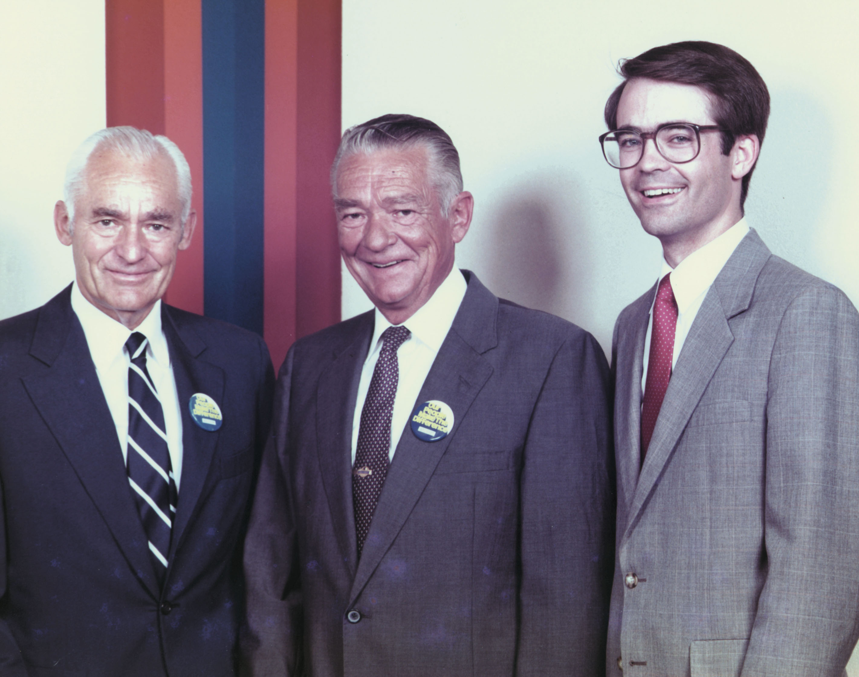 Sam and Bud Walton, co-founders of Walmart and Fritz