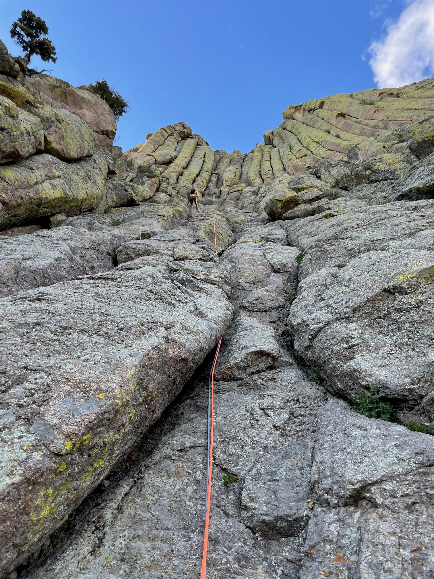 Looking Up at Devils Tower