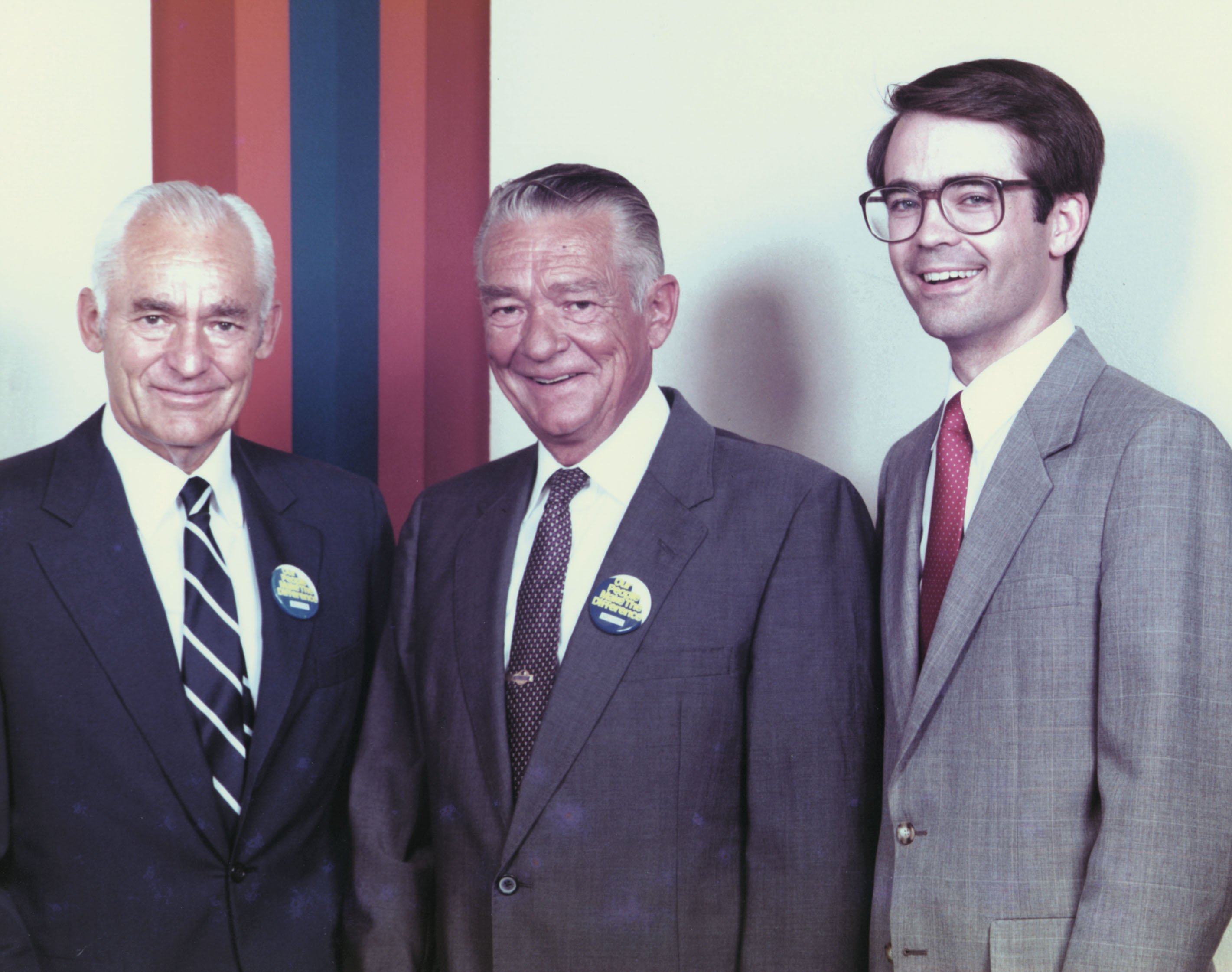 Sam and Bud Walton, co-founders of Walmart and Fritz