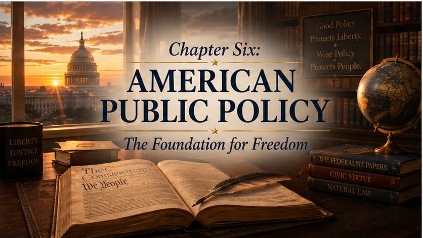 American Public Policy: The Foundation for Freedom, About the Author