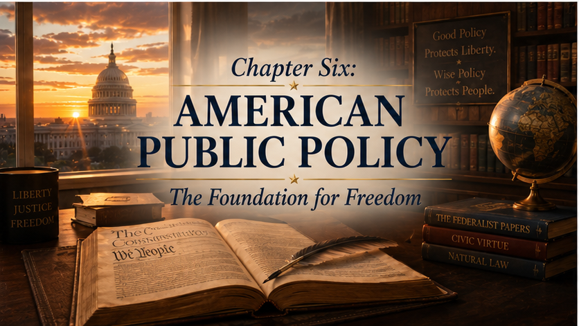 American Public Policy: The Foundation for Freedom, About the Author